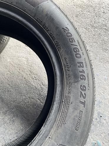Шины 205 / 60 / R 16, Лето, Б/у, Комплект, Легковые, Таиланд, Kumho at lalafo.kg Шины 205 / 60 / R 16, Лето, Б/у, Комплект, Легковые, Таиланд, Kumho