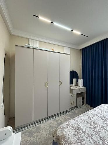 ковео: Спальный гарнитур в современном стиле, цвет светлый беж/айвори с — 2