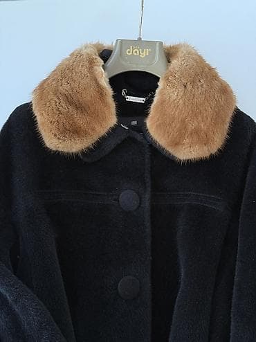 Киреге берилүүчү кийимдер: Шуба, Альпака, Узун модель, Италия, S, M — 7