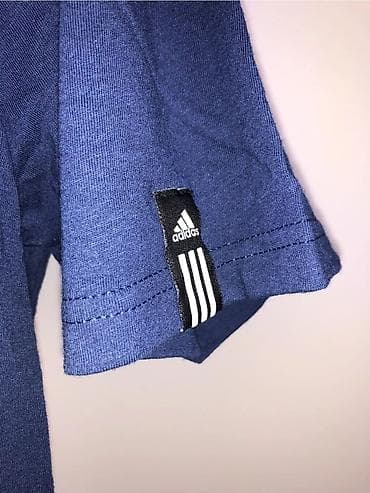 Футболки: Мужская футболка, L, Adidas, Новый, цвет - Синий, Самовывоз — 4