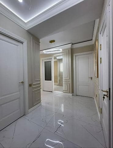 Квартиры: 3 комнаты, 89 м², Асанбай мкр Элитка, 11 этаж, Дизайнерский ремонт — 2