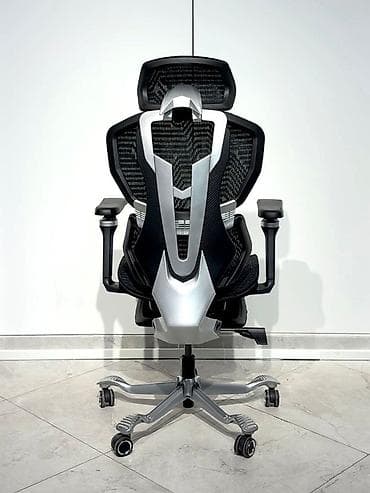 office table: Офисное кресло, Новый, С колесиками, цвет - Черный, Бесплатная доставка — 6
