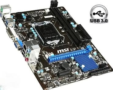 Материнская плата для ПК, Б/у, MSI, LGA1150, Micro-ATX at lalafo.kg Материнская плата для ПК, Б/у, MSI, LGA1150, Micro-ATX