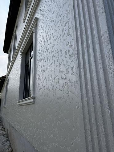 мини вата: Жидкий травертин высокого качества, ведро 25кгпо узбекским — 6