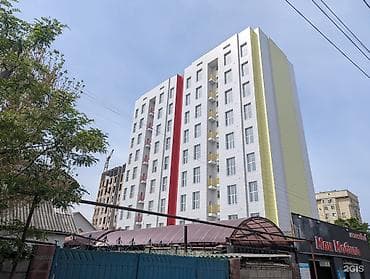 1 комната, 28 м², Аламедин-1 мкр 9 этаж, Евроремонт
