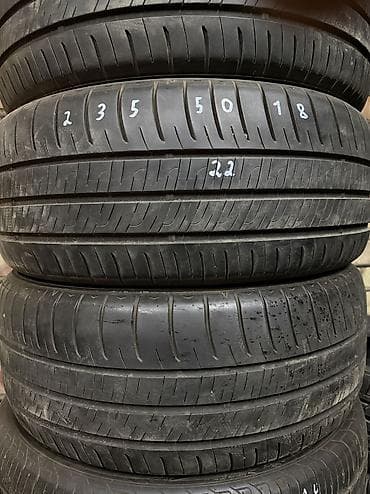 rays volk: Шины 235 / 50 / R 18, Лето, Б/у, Комплект, Легковые, Япония, Dunlop — 3