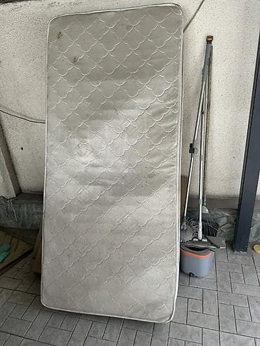 Спальный матрас, Односпальный, Боннельная система пружин, Матрасы средней жесткости at lalafo.kg Спальный матрас, Односпальный, Боннельная система пружин, Матрасы средней жесткости