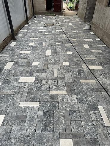 сухая стяжка пола цена: Укладка тротуарной плитки под ключ - Профессиональное мощение дворов — 7