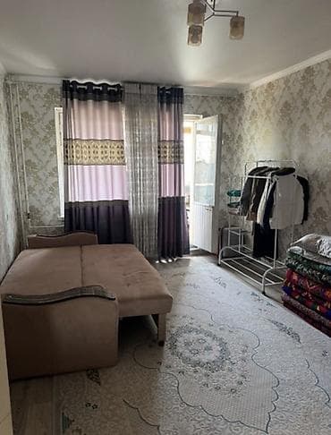 binar: 1 комната, 36 м², Кок-Жар мкр 106 серия, 5 этаж, Косметический ремонт — 10
