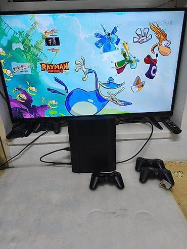 ps5 controller: Playstation 3 superslim. Прошитая, обслуженая. В комплекте провода — 4