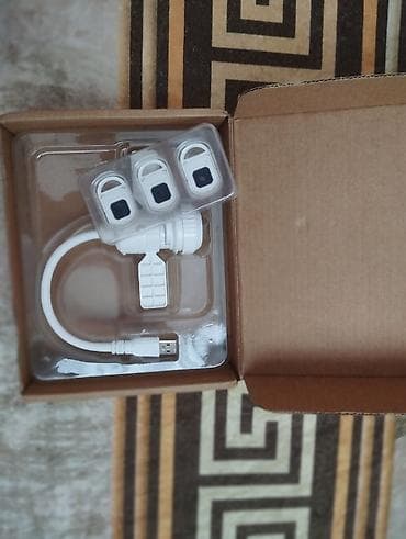 Дом и сад: Мини‑ночник‑проектор «Луна и звёзды» с USB‑питанием - Компактный — 7