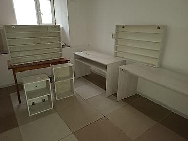 Комплект офисной мебели, ДСП, Самовывоз, цвет - Белый