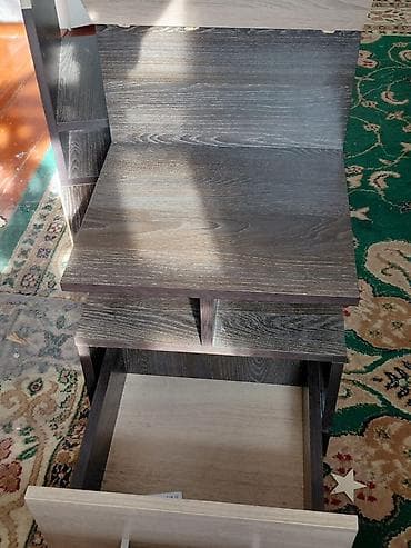 Спальные гарнитуры: Набор мебели для комнаты: 1) Прикроватная тумба из ЛДСП в контрастных — 4