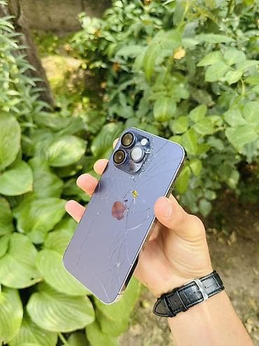 poco x8: IPhone 14 Pro Max, Б/у, 256 ГБ, Графит, Зарядное устройство, Защитное стекло, Чехол, 80 % — 5