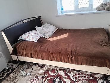 купить стул бишкек: Спальный гарнитур, Б/у, Тумба, ДСП, цвет - Коричневый — 4