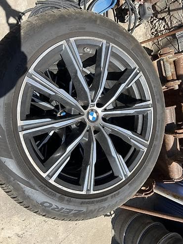 rf1 rf2: Оригинальные диски с шинами и с датчиками давления от bmw x5 x6 g05 — 2