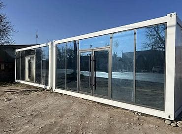 торговый место: Модульный контейнерный дом/офис на стальном каркасе - Прочный сварной — 4