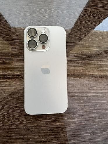 aoc монитор: IPhone 15 Pro, 256 ГБ, Күмүш, Куту, 87 % — 1