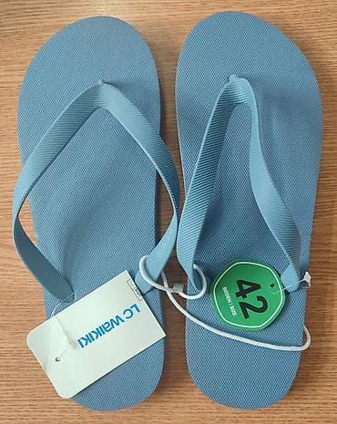 баньо: Мужские сандалии, 42, Lc Waikiki, Новый, цвет - Голубой, Самовывоз — 1