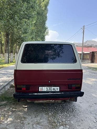 бус будка: Volkswagen Transporter: 1986 г., 1.6 л, Дизель, Бус — 4