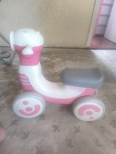 чыгырык для детей: Каталка-беговел для малышей Candy - Тип: четырехколесная — 1