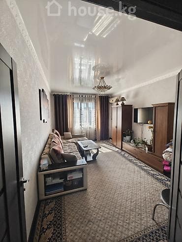 Недвижимость: 2 комнаты, 46 м², Аламедин-1 мкр 105 серия, 5 этаж, Евроремонт — 2