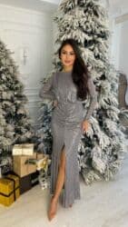 брендовые кошельки: Вечернее платье, Русалка, Длинная модель, С рукавами, S — 10