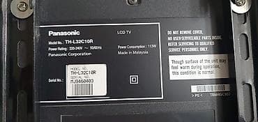ТВ и видео: Телевизор Panasonic TH-L32C10R, LCD, диагональ 32". Есть крепление к — 2