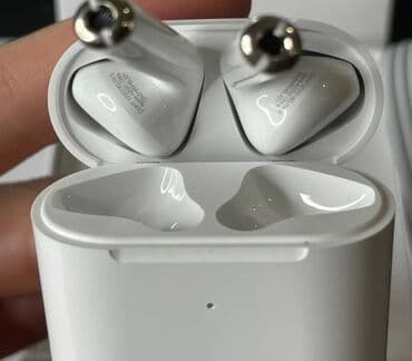 правый наушник airpods: Вкладыши, Apple, Новый, Беспроводные (Bluetooth), Классические — 5