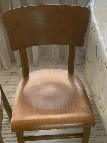 Окна и комплектующие: Стол и стул для зала, Б/у — 3