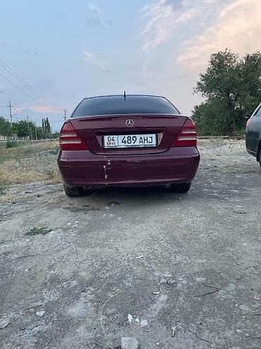 Транспорт: Mercedes-Benz C-Class: 2001 г., 2 л, Механика, Бензин, Седан — 4