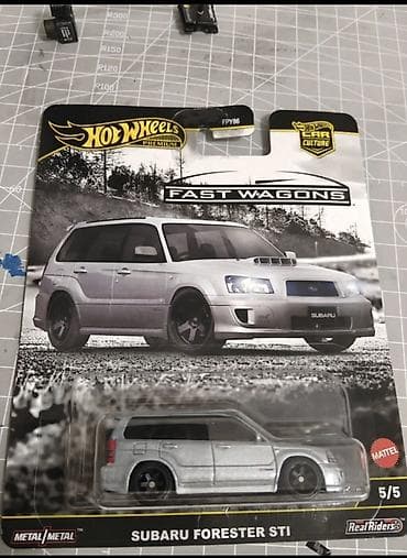 Модели автомобилей: Hot Wheels Premium Subaru Forester STI (ЗАПАК) кто шарит тот шарит - — 1