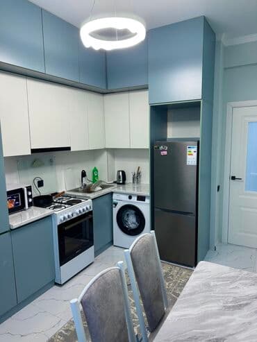 1 комн квартира бишкек: 1 комната, Душевая кабина, Постельное белье, Кондиционер — 4