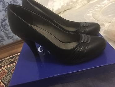 Туфли черные 38 размер, почти новые. маловатые поэтому продаю at lalafo.kg Туфли черные 38 размер, почти новые. маловатые поэтому продаю