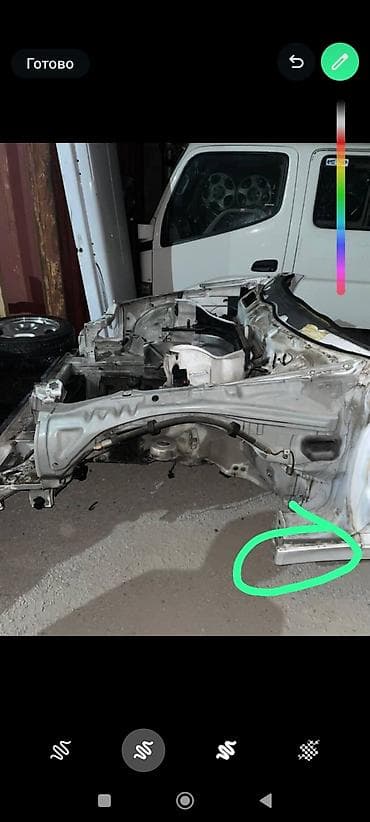 кузов нива: Лонжерон Suzuki, Оригинал — 1
