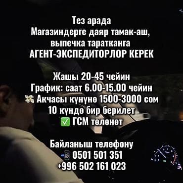 Требуется Водитель-экспедитор, Компенсация ГСМ, Полный рабочий день