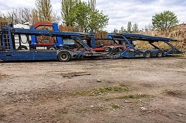 Тягач, Mercedes-Benz, 2004 г., Сar carrier trailer — 3