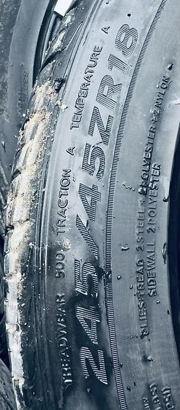 bbs rs: Колеса в сборе 245 / 45 / R 18, Всесезонная, Б/у, Комплект, Легковые, Литые, отверстий - 5 — 10