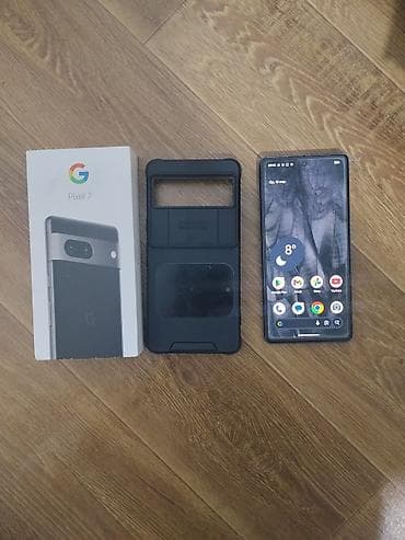 35 мм: Google Pixel 7, Б/у, 128 ГБ, цвет - Черный — 3