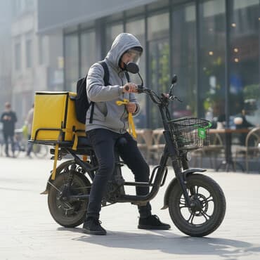 трехколесный велосипед для взрослых бишкек: Электровелосипед, Б/у — 1