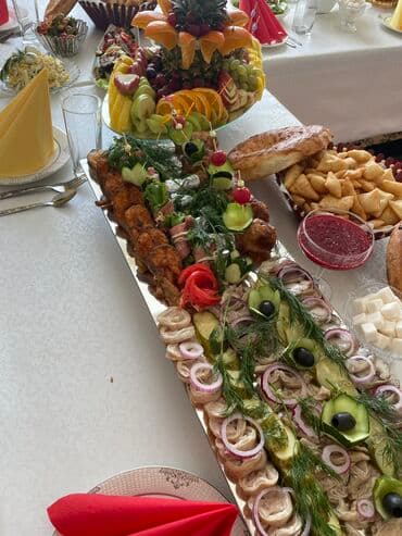 услуги повара на дому в бишкеке: Выездные банкеты | Посудомойки, Оформители, Повара | Аренда посуды — 1
