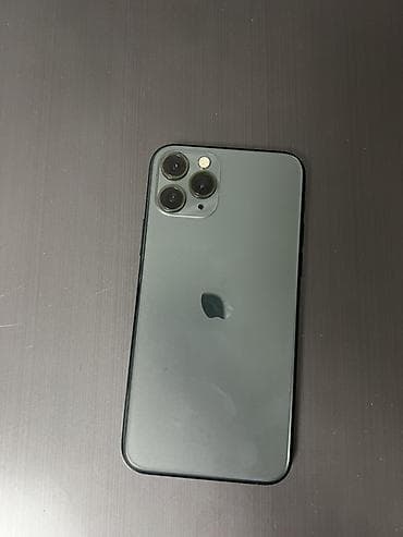 poco s55: IPhone 11 Pro, Б/у, 256 ГБ, Matte Midnight Green, 77 % — 2