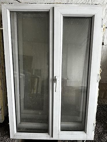 скрытые петли: Готовое пластиковое окно, Тип окна: Стандартные, Без установки, Без рассрочки — 1