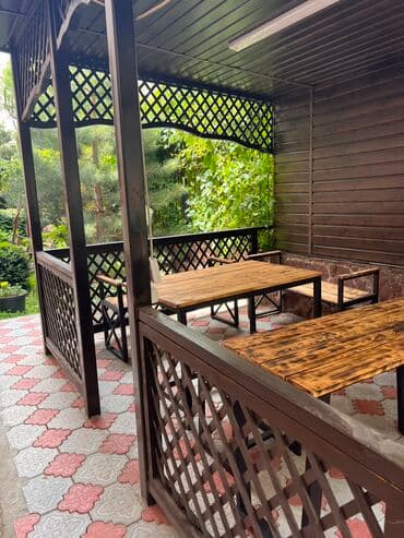 коттеджный дом: Коттедж, Солнышко ЦО Солнышко, Чок-Тал, Парковка, стоянка, Детская площадка, Закрытый пляж — 11