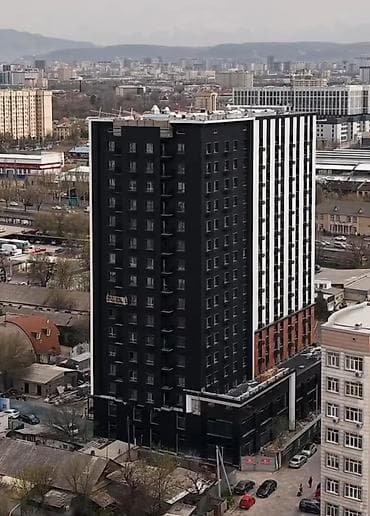 ош квартира продажа: 1 комната, 52 м², Элитка, 16 этаж, Готовая ПСО (под самоотделку) — 8