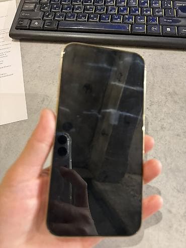 bobo vr: IPhone 13 Pro Max, Б/у, 256 ГБ, Золотой, Защитное стекло, Кабель, 84 % — 3