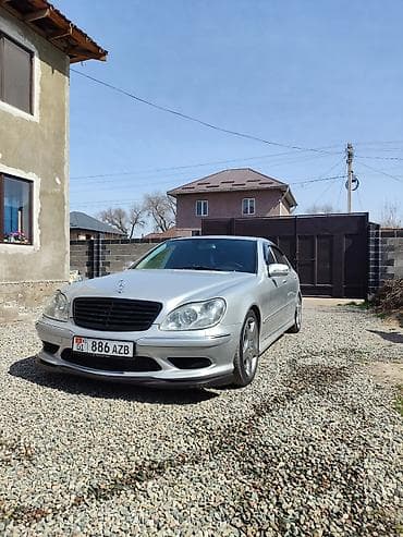 Mercedes-Benz S-Class: 2000 г., 5 л, Автомат, Бензин, Седан — 2