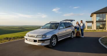 дизель муссо: Toyota Caldina: 1996 г., 2 л, Автомат, Бензиновая, Универсал — 1