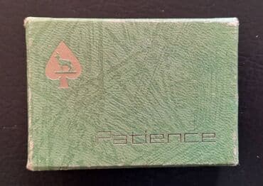 монеты разных стран: Игральные карты PATIENCE №96, 2 колоды, миниатюрные размером со — 4