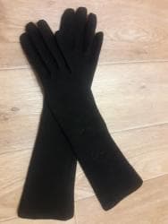 искусственные волосы на заколках бишкек: Перчатки, варежки, Женские, Новый, цвет - Черный — 5